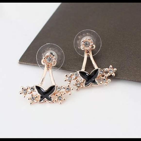 🆕 4/$20 Butterfly Earring Jackets - Picture 3 of 3